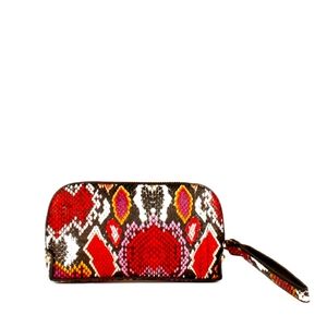 🌺Luwwe Turkey branded Red snake pattern wristlet purse wallet